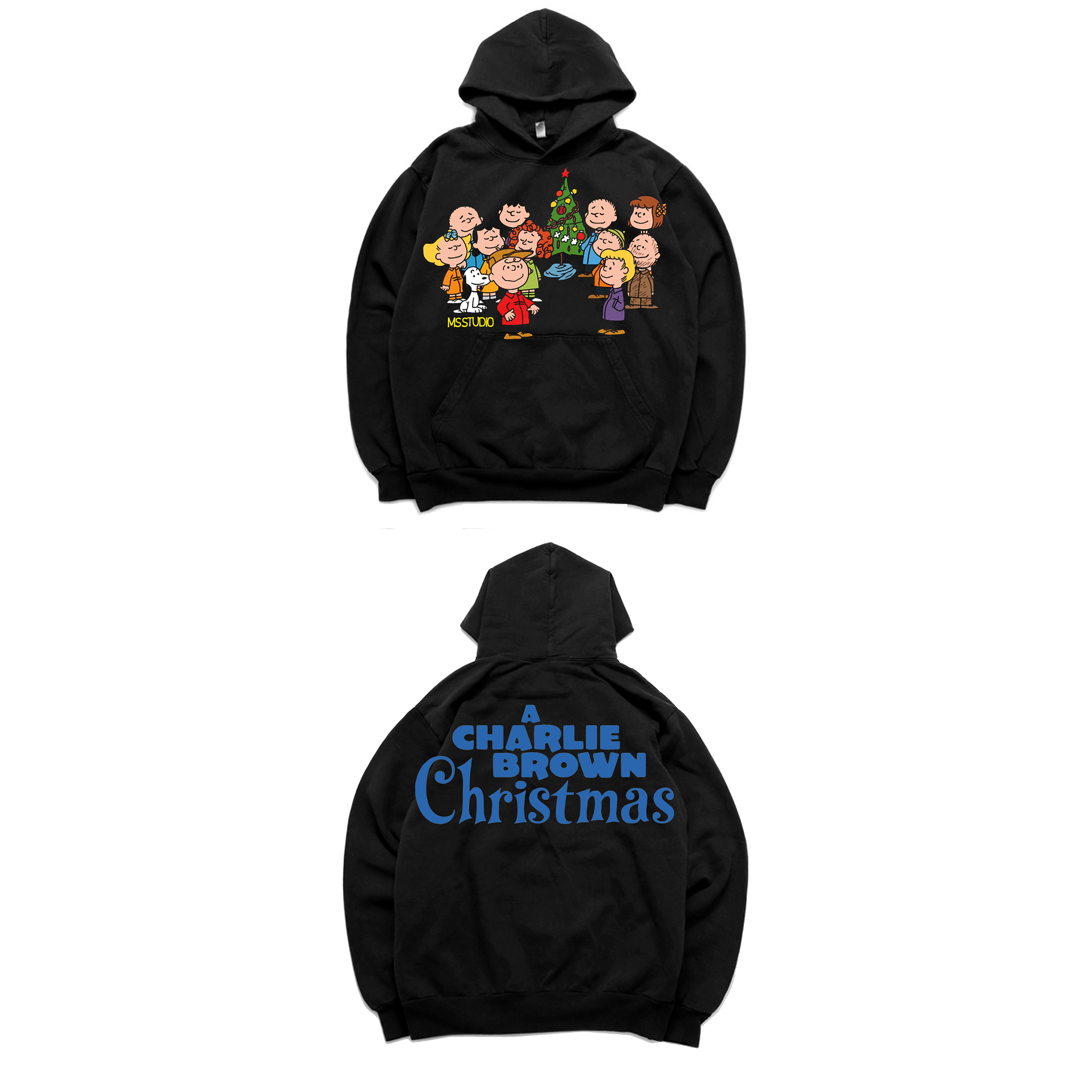 CHARLIE BROWN XMAS HOODIE